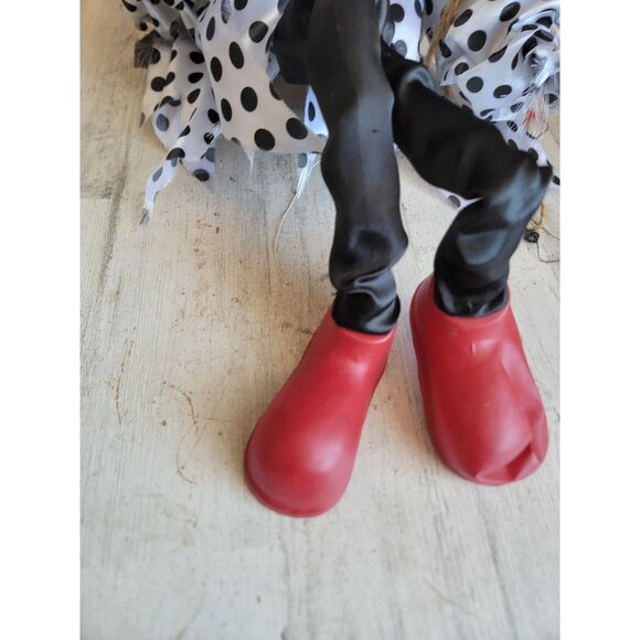 Unique scary swing clown AS IS Halloween hanging prop decor - Picture 4 of 15